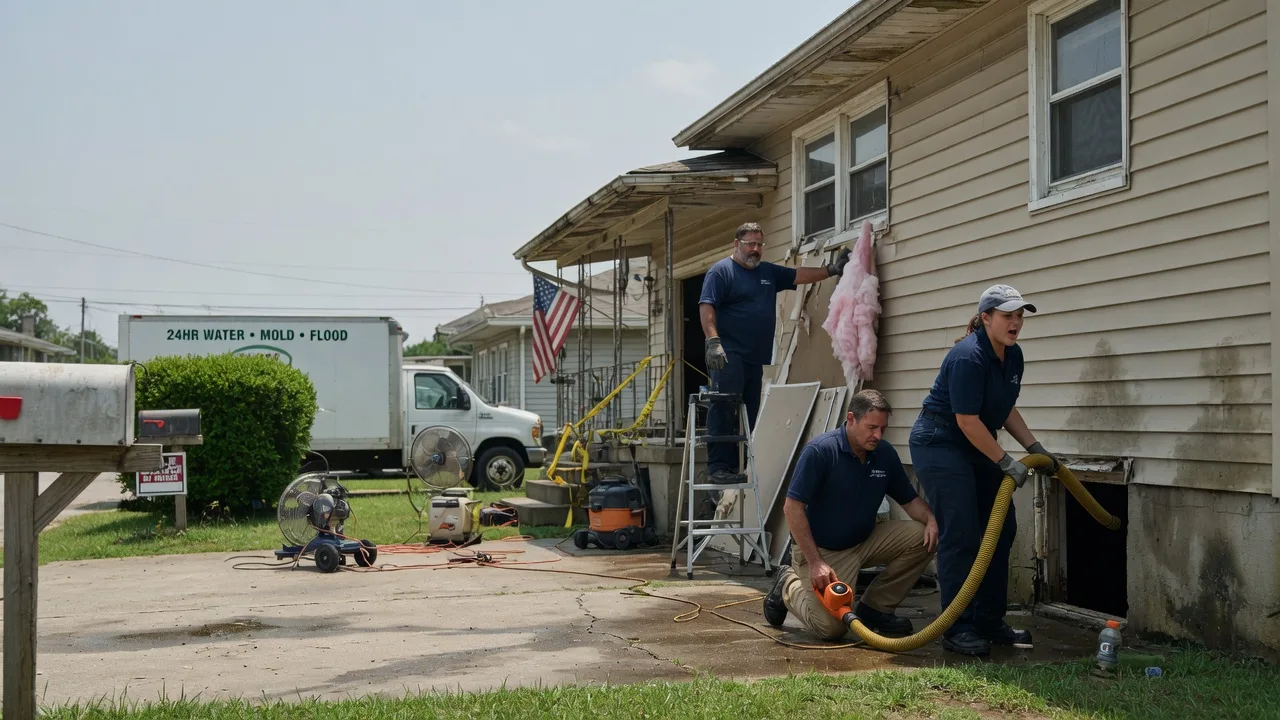 Water Damage Repair in Newtown, PA near me